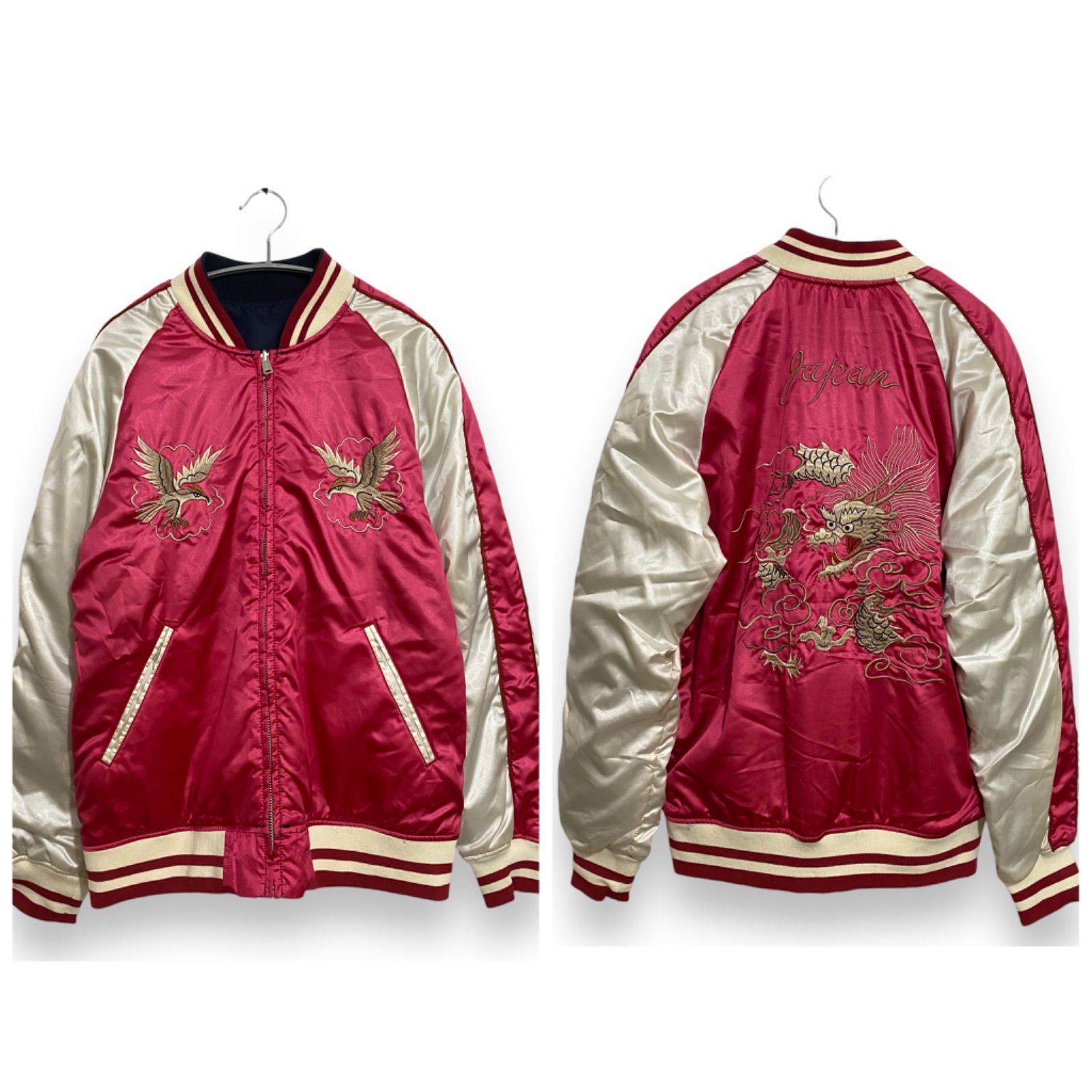 ALPHA INDUSTRIES(アルファインダストリーズ) スカジャン 赤 レッド