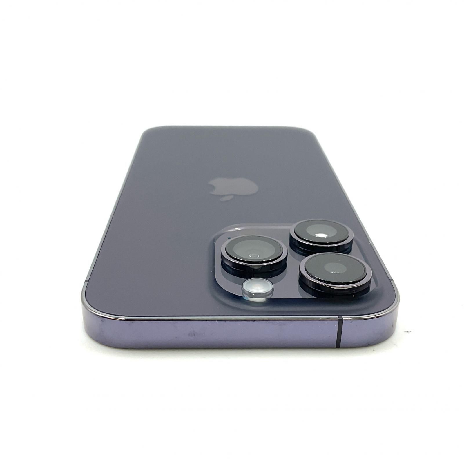 中古品〕 iPhone14 Pro 256GB ディープパープル MQ1E3J／A SIMフリー 