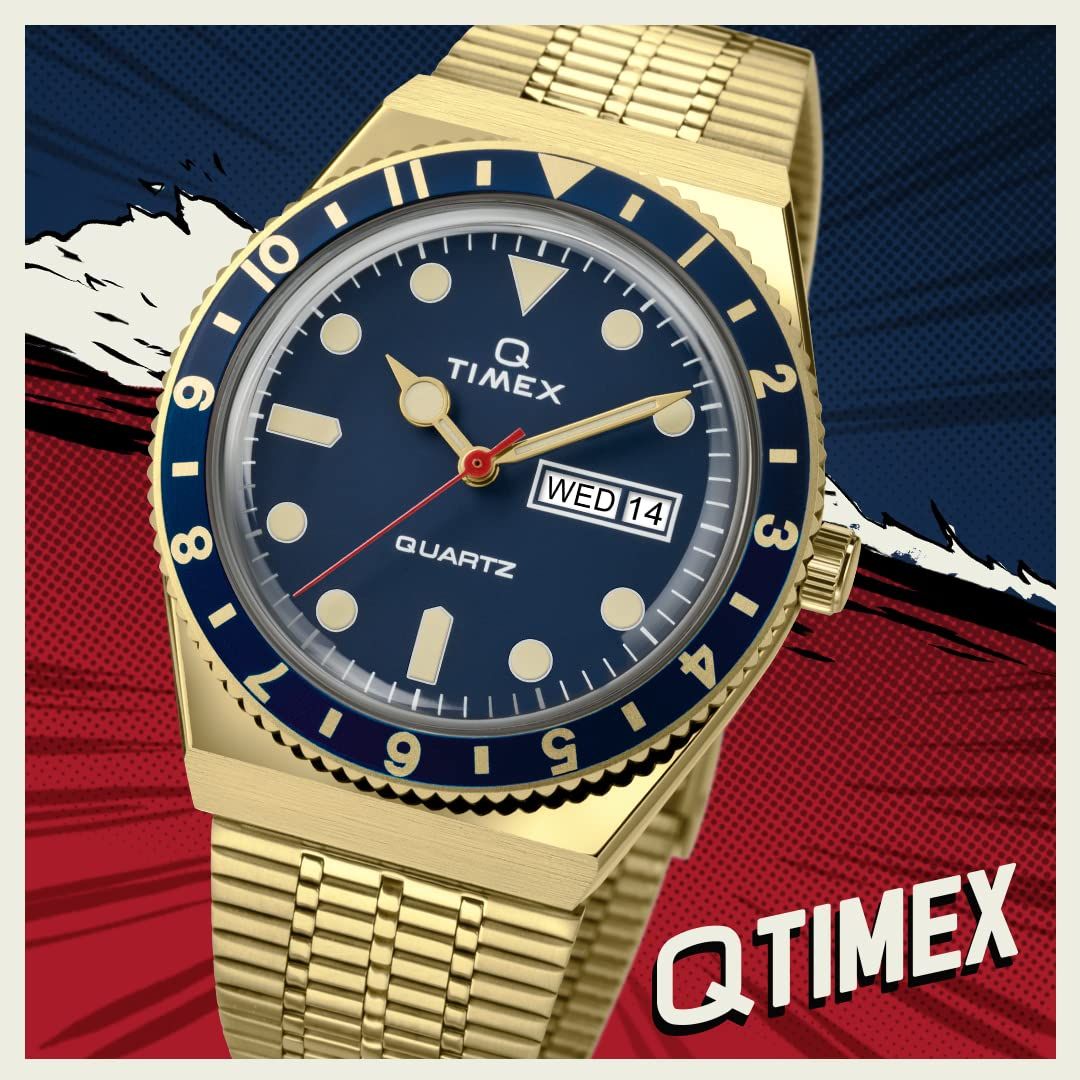 [TIMEX(タイメックス)] TIMEX(タイメックス) 腕時計 【TIMEX Q】 ゴールド