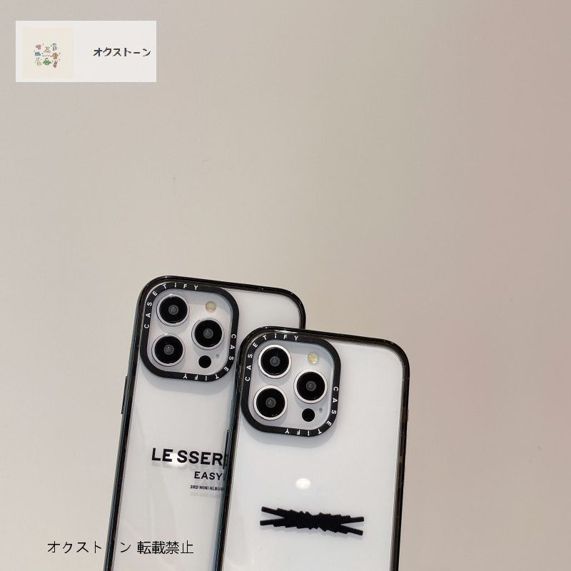 LE SSERAFIM EASY クリアケース MagSafe対応 LE SSERAFIM EASY SHEER MYRRH Case CASETiFY iPhone14ル