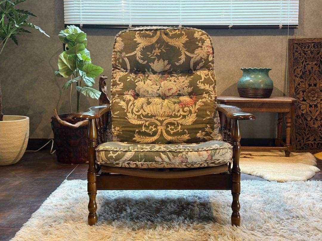 ②カリモク karimoku リクライナー　コロニアル　RC60 レトロ　GG ②カリモク karimoku リクライナーコロニアルRC60 レトロGG