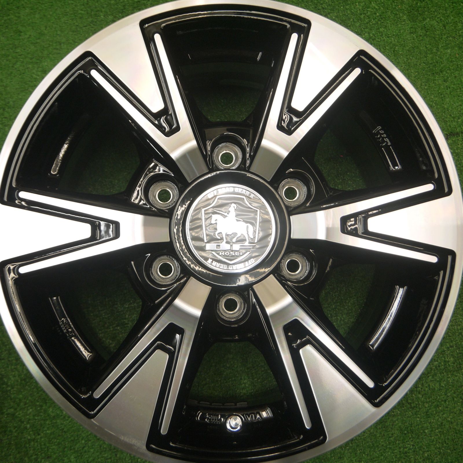 だ*い様 KOSEI BAREROCK 15インチホイール 送料無料* 未使用☆BAREROCK DD OFF ROAD GEAR X KOSEI ホイール 15