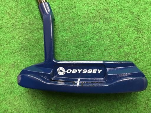 オデッセイ O WORKS BLUE 1 34インチ パター PT スチール フレックスその他 メンズ 男性用 右利き 右用 Cランク ゴルフクラブ