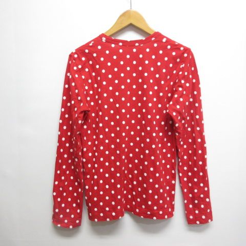 PLAY COMME des GARÇONS ドット柄長袖Tシャツ L