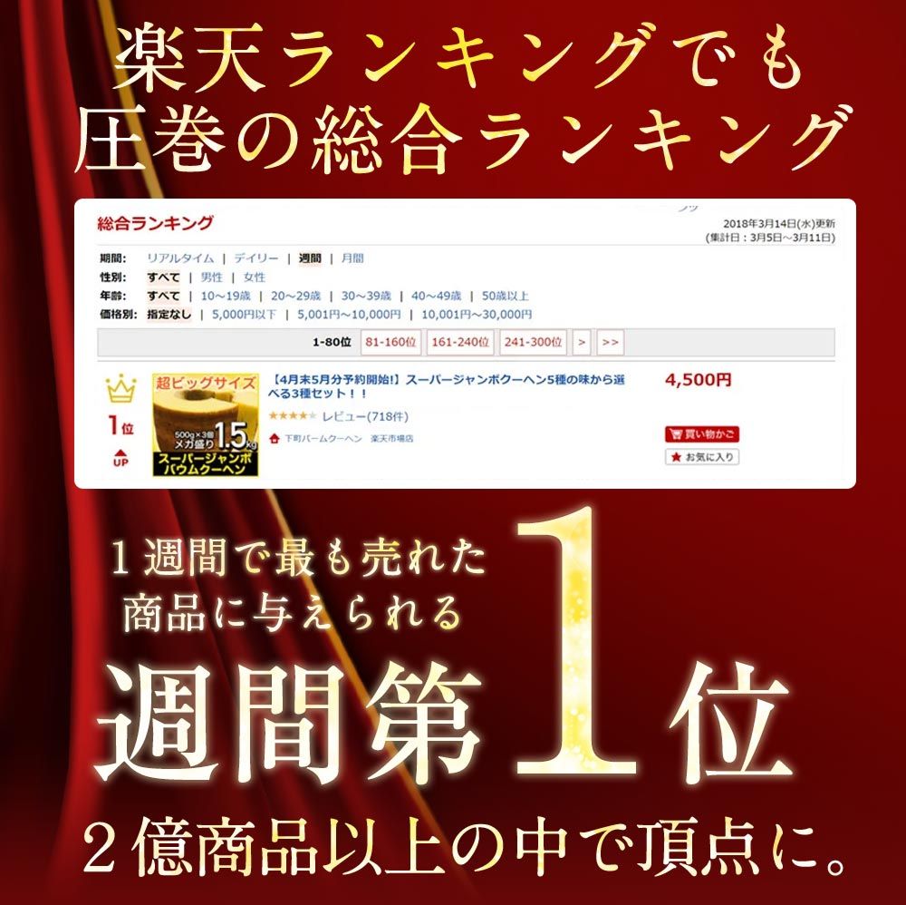 スーパージャンボクーヘン5個