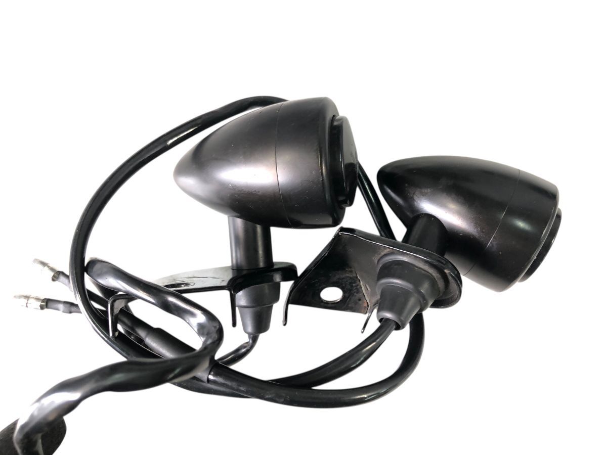 MUTT マットモーターサイクルズ サバス250 リアウィンカー ステー付 作動OK 補修 流用 カスタムにも 2635-M6522