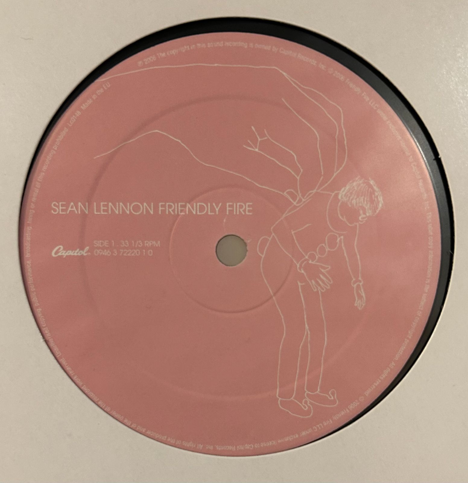 EUオリジナル盤レコード_Sean Lennon “Friendly Fire” EUオリジナル盤レコード】Sean Lennon 「Friendly Fire