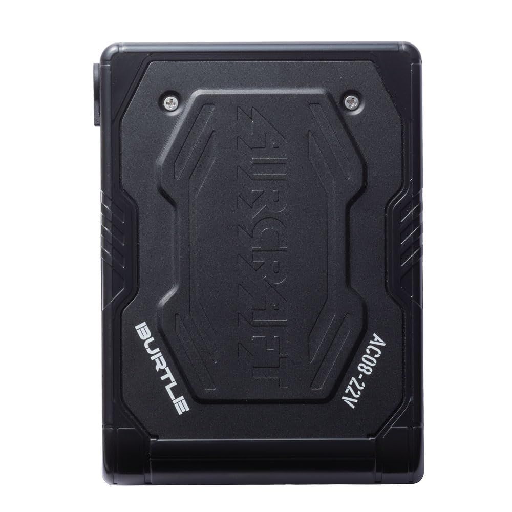 バートル 22Vリチウムイオンバッテリー AC08 エアークラフト AIRCRAFT 京セラ製 2025年モデル 78マットブラック