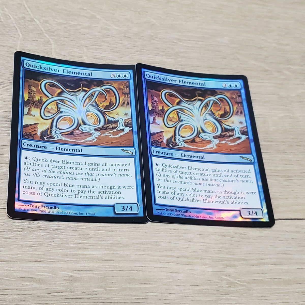 MTG 水銀の精霊 foil EN 2枚 - メルカリ