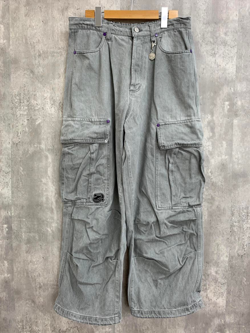 ずとまよ ずっと真夜中でいいのに。 カーゴパンツ M サイズ Denim Cargo Pants - ZUTOMAYO MART