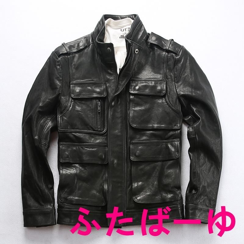 本革ジャケット 羊革 男 シープスキン レザージャケット 本革ジャケット 羊革 男 シープスキン レザージャケット