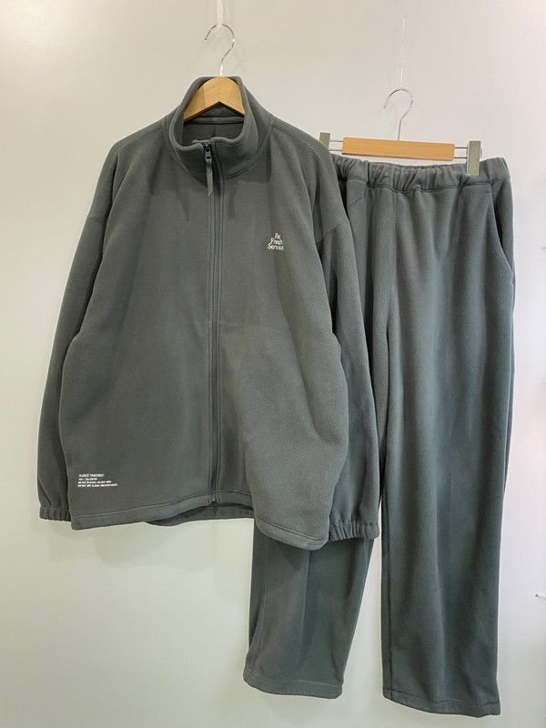 品 FRESHSERVICE フレッシュサービス FSR243-90134 FLEECE TRACKSUIT フリーストラックスーツ 140-250331-ks-13-MIN