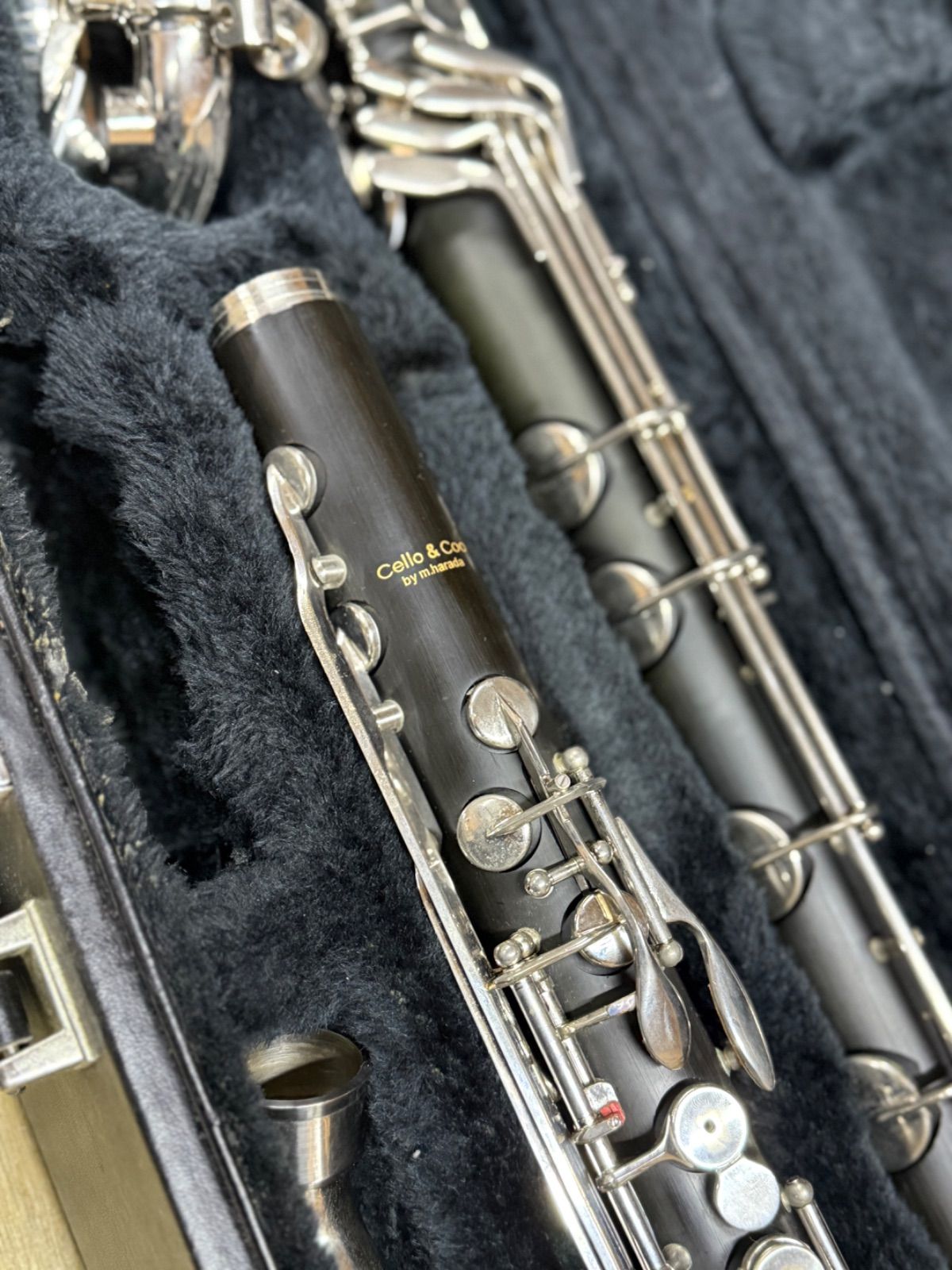『1年保証』 バスクラリネットlow-C管Cello＆Coo 管楽器・吹奏楽器