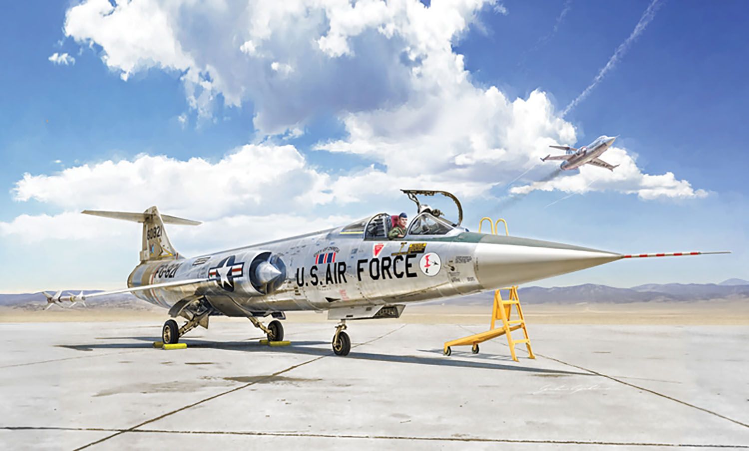 1 32 アメリカ空軍 F-104 A Cスターファイター