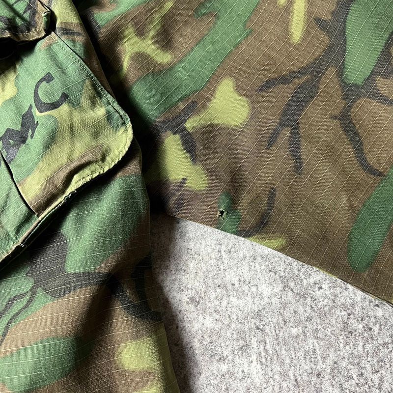 美品　60s 米軍　リーフカモ　グリーンリーフカモ　ERDL サイズ　7 1/8 美品 60s 米軍 リーフカモ グリーンリーフカモ ERDL サイズ 7 1