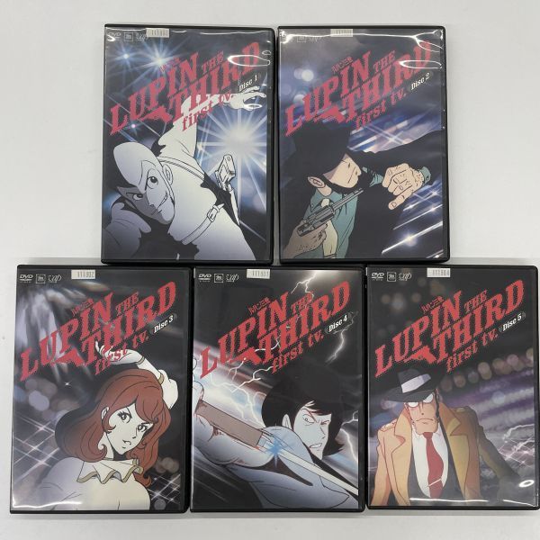 正規品直輸入 first ルパン三世 * THIRD レンタル落ち first-TV. DVD 