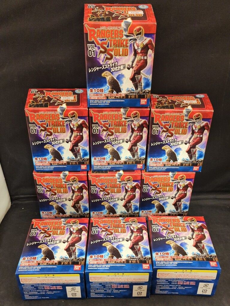 バンダイ レンジャーズストライクソリッド スーパー戦隊シリーズ 全10種セット レンジャーズストライクソリッド