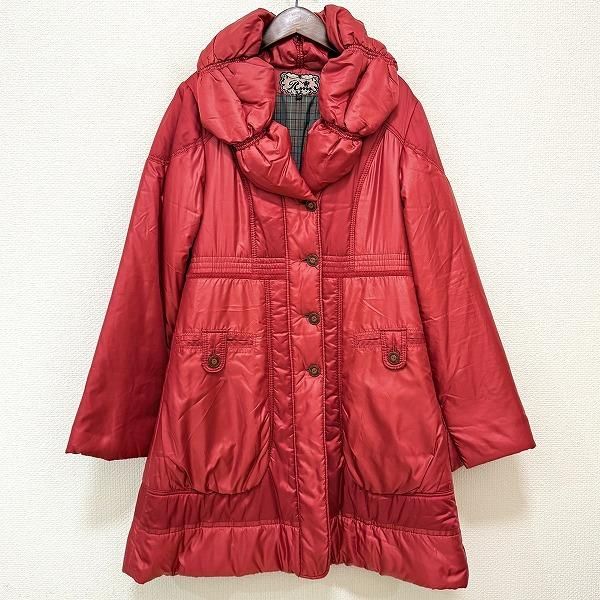 wnc インポートロッサ import Rossa コート 42 赤系 中綿 チェック