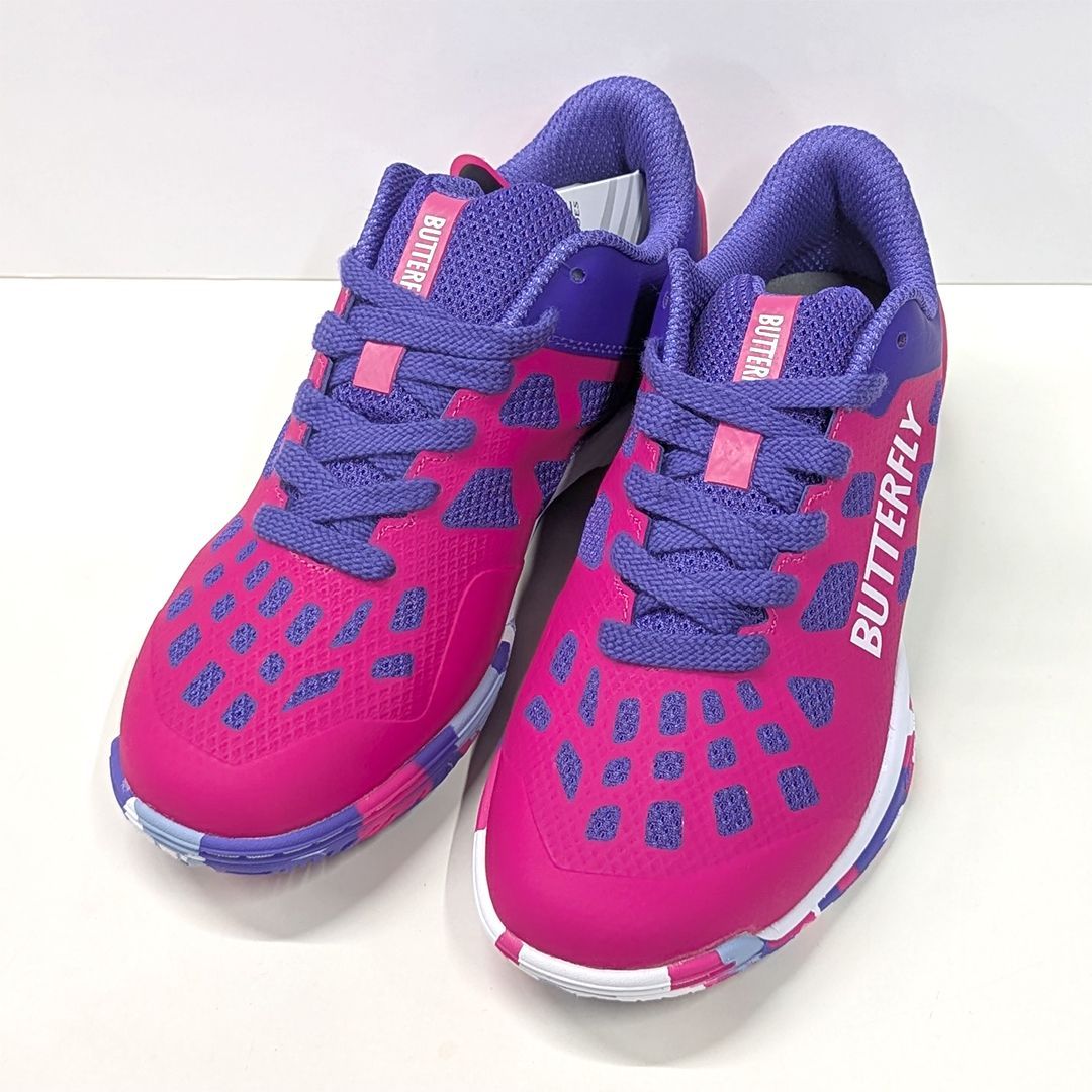 Butterfly バタフライ 男女兼用卓球シューズ レゾライン レバリス 93710 324 ロゼ グレープ