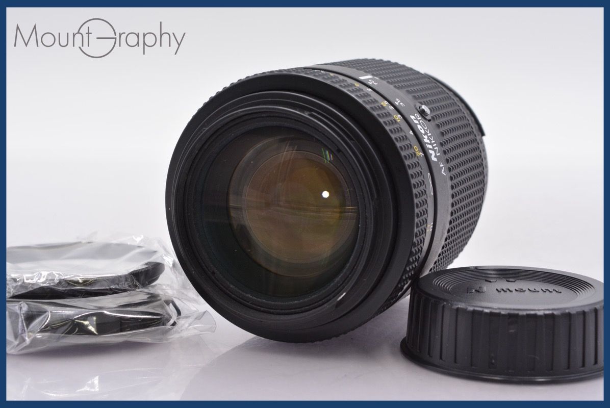 上 ニコン Nikon AF NIKKOR 35-105mm F3.5-4.5 前後キャップ-レンズフィルター付 完動 同梱可 mj5197
