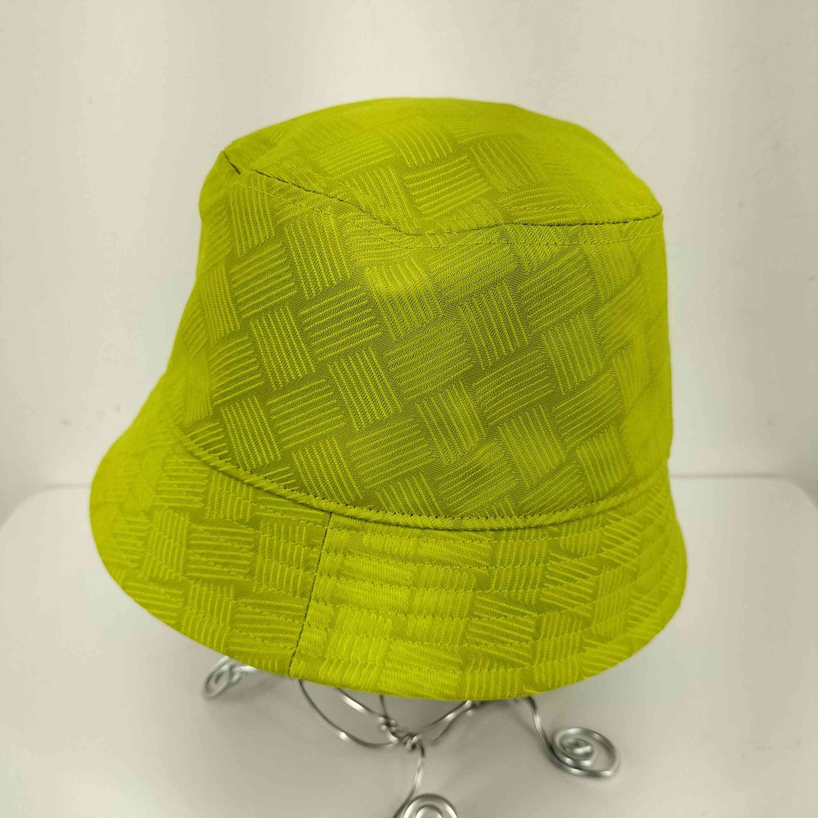 ボッテガヴェネタ BOTTEGA VENETA 総柄ナイロンバケットハット メンズ 表記無