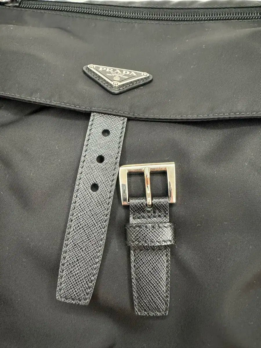 PRADA プラダ ベラ ナイロン クロスバック ブラック