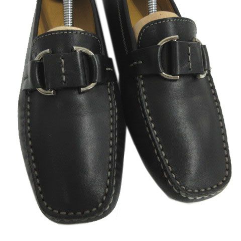 極美品！TOD'S トッズ　スクエアトゥ　24cm ドライビングシューズ トッズ TOD'S ドライビングシューズ ローファー スクエアトゥ