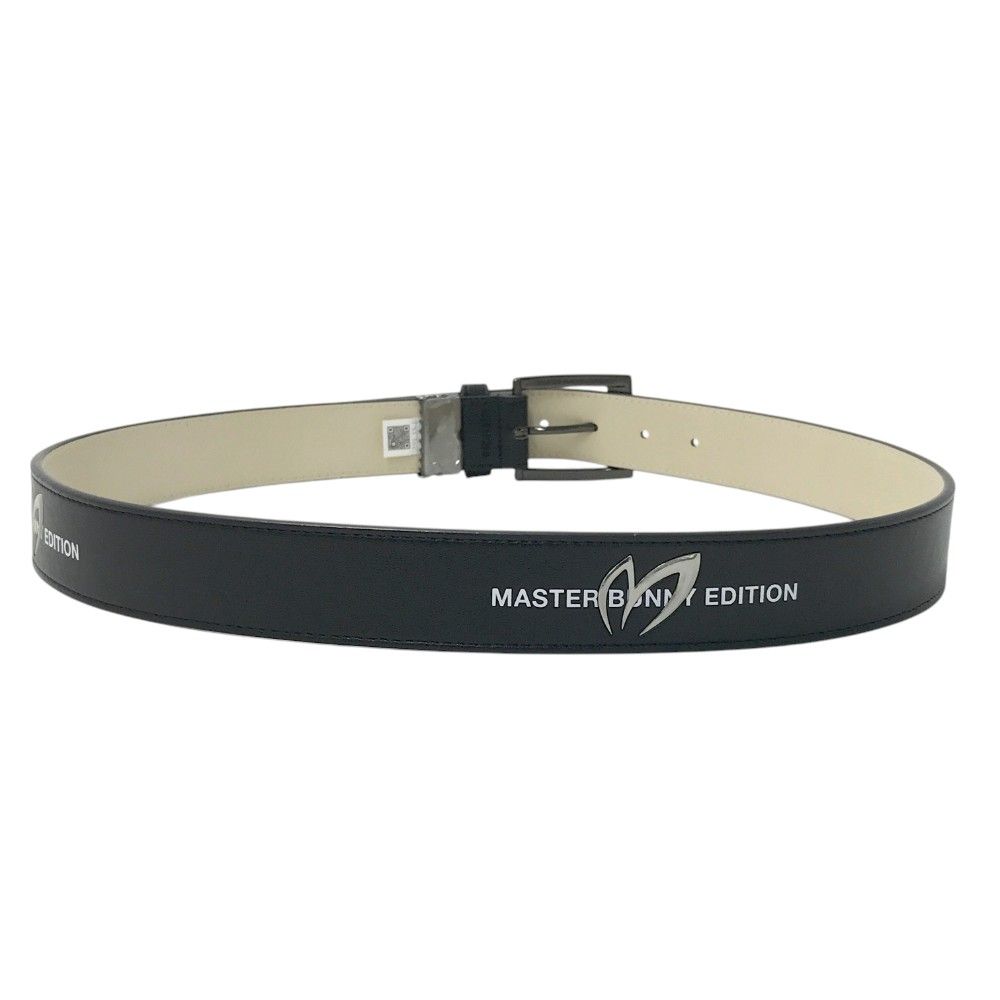ブラック　マスターバニー　ベルト　ゴルフウェア　未使用 MASTER BUNNY EDITION マスターバニーエディション ベルト