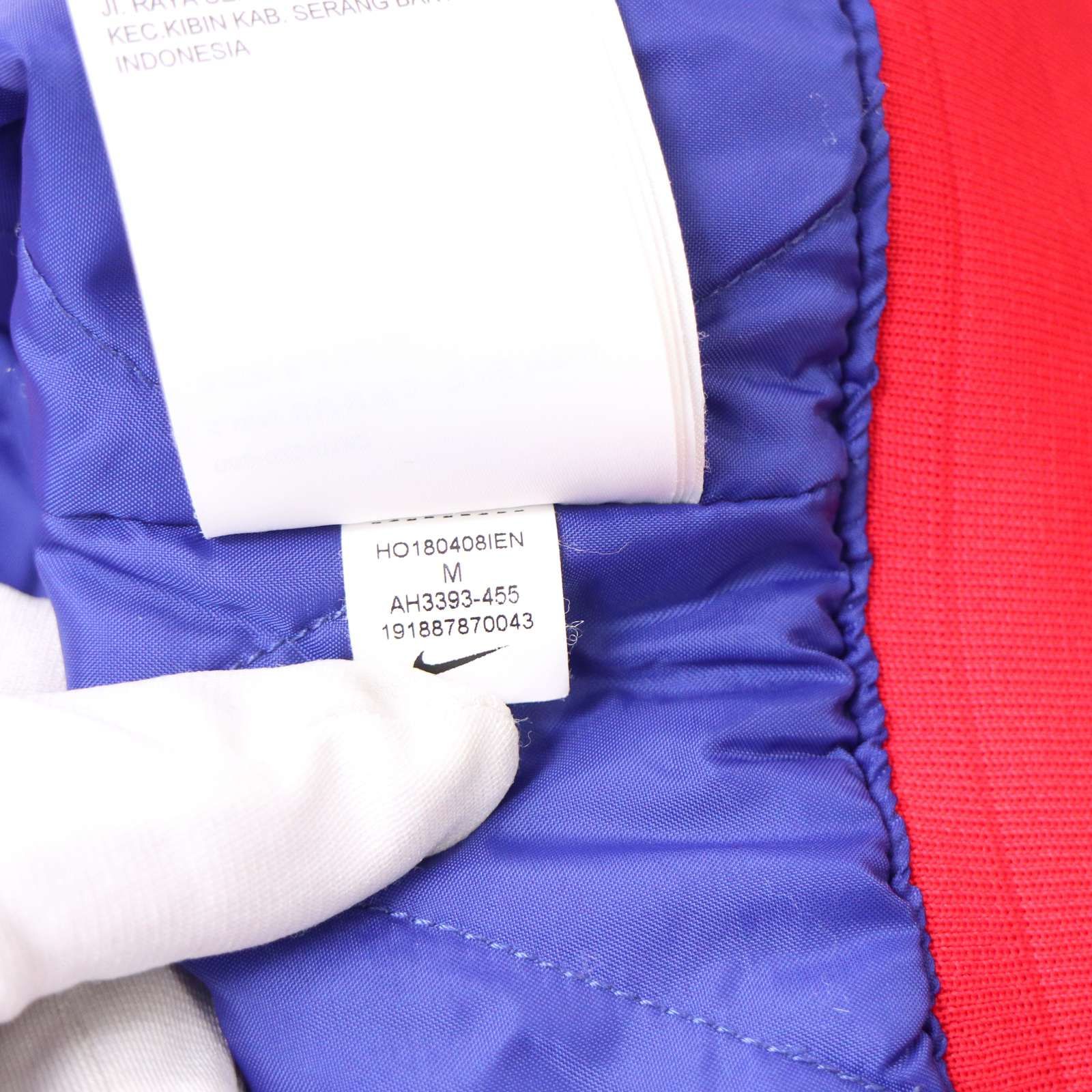 美品☆ NIKE SB ナイキ スケートボード AH3393-455 秋冬 中綿☆ NBA 