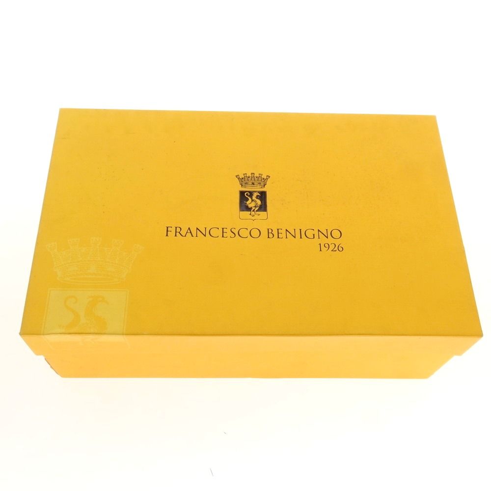  フランチェスコ ベニーニョ BENIGNO シングルモンク ドレスシューズ ブラウン サイズ7 1 2 メンズ デッキシューズ 靴