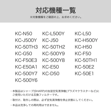 空気清浄機　シャープ　集塵フィルター　脱臭フィルター