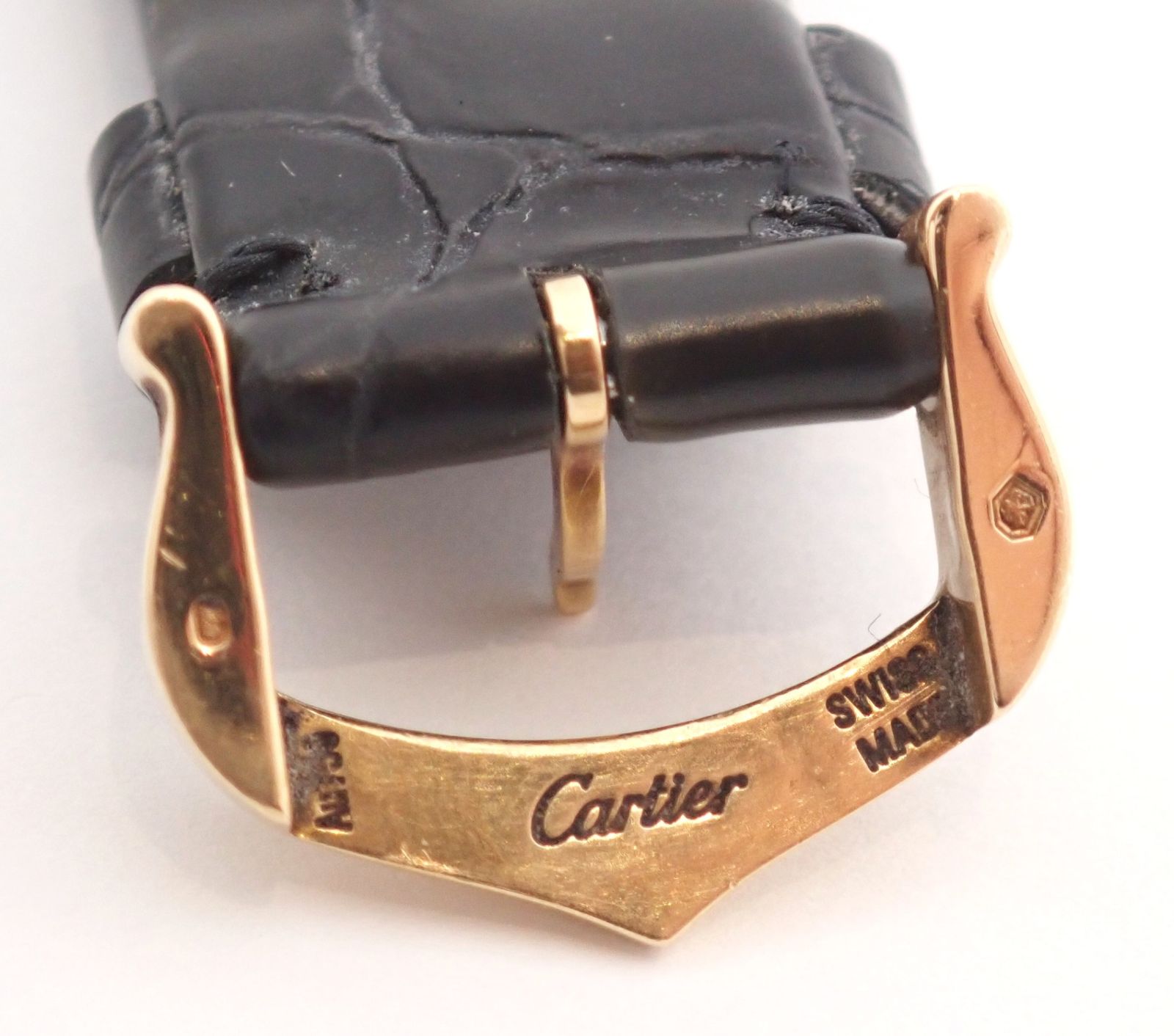 美品 Cartier(カルティエ) ロンドソロ W6700355 YG/SS/革 QZ クォーツ  