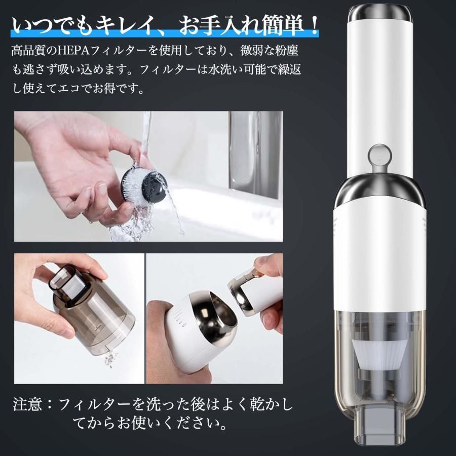 車用カークリーナーLEDライト付き パワフル