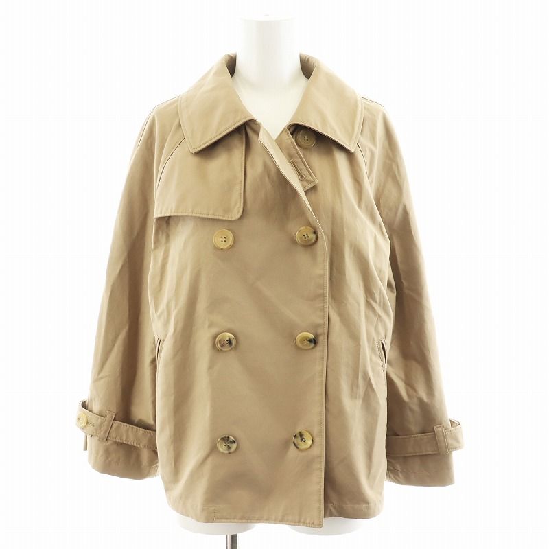 マックスマーラ MAX MARA 23SS THE CUBE ジャケット コットン 34 ベージュ 23902103376 |AN31