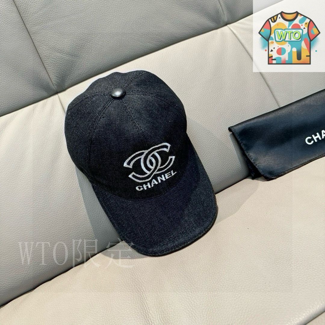 CHANEL ブラック ベースボールキャップ CHANEL ブラック ベースボールキャップ - メルカリ