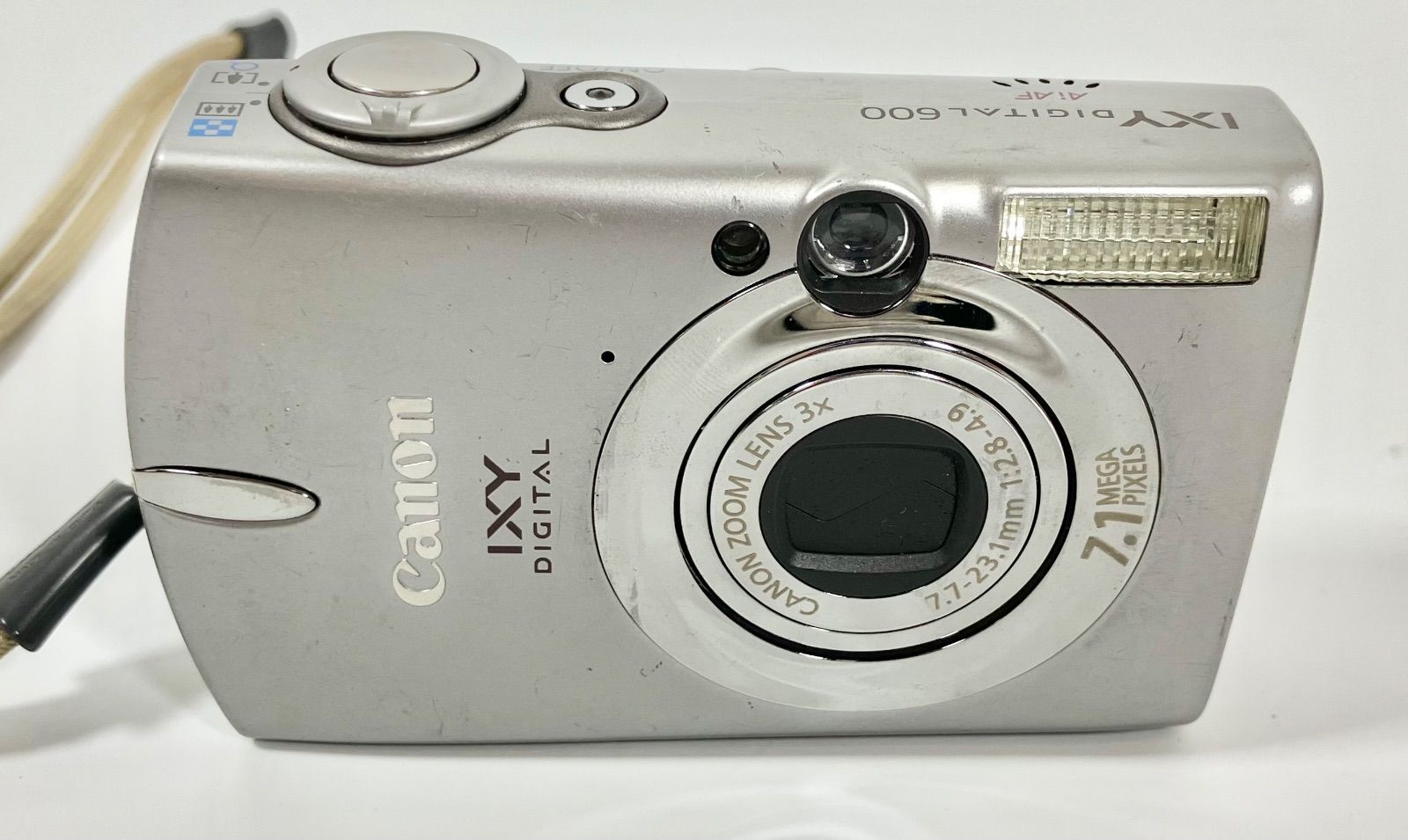 平成レトロカメラ　Canon IXY DIGITAL 600 PC1114 IXY DIGITAL 600 - キヤノンカメラミュージアム