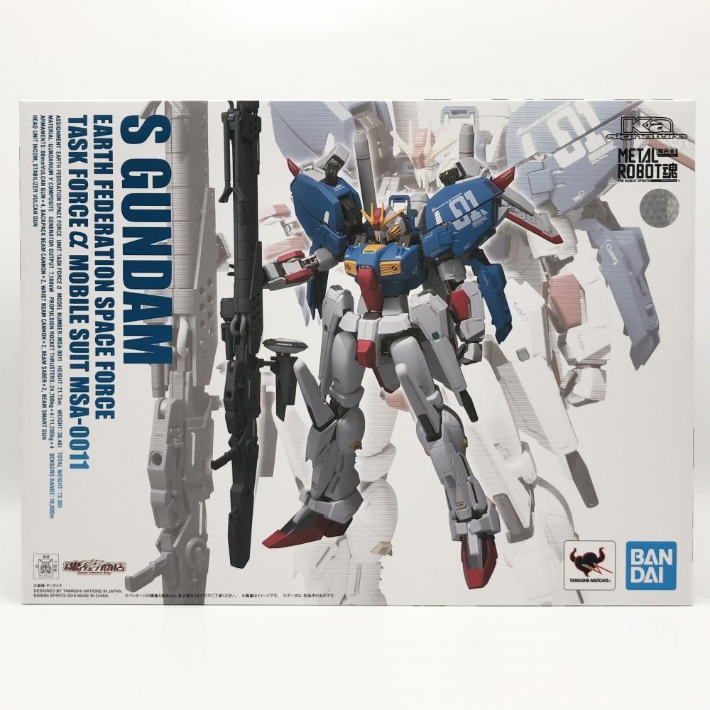 【中古】未開封 バンダイ GUNDAM SENTINEL ガンダム・センチネル METAL ROBOT魂 Ka signeture SIDE MS Sガンダム[17]