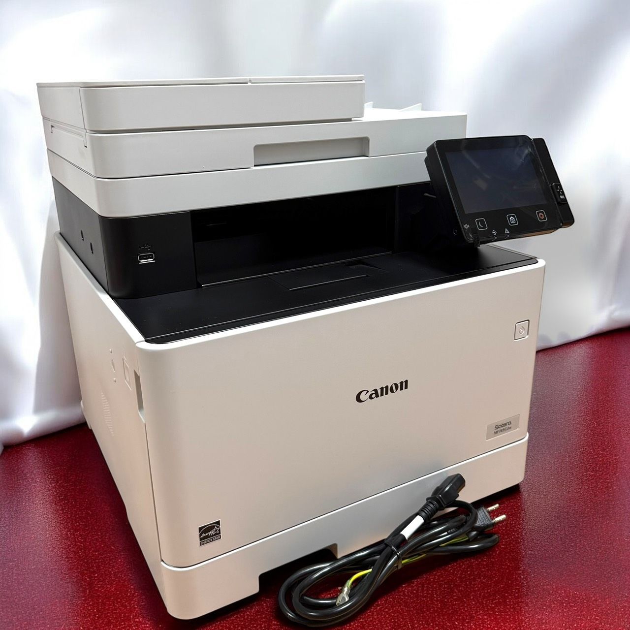 送料無料 Canon キャノン Satera サテラ MF745Cdw レーザープリンター A4カラー複合機 27PPM 両面印刷 両面ADF 有線 無線LAN