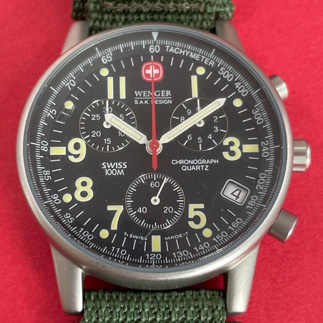 WENGER コマンドクロノグラフ 536.0765 S.A.Kデザイン 青島モデル