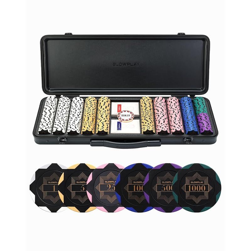 SLOWPLAY Nash クレイポーカーチップセット 14g テキサスホールデム