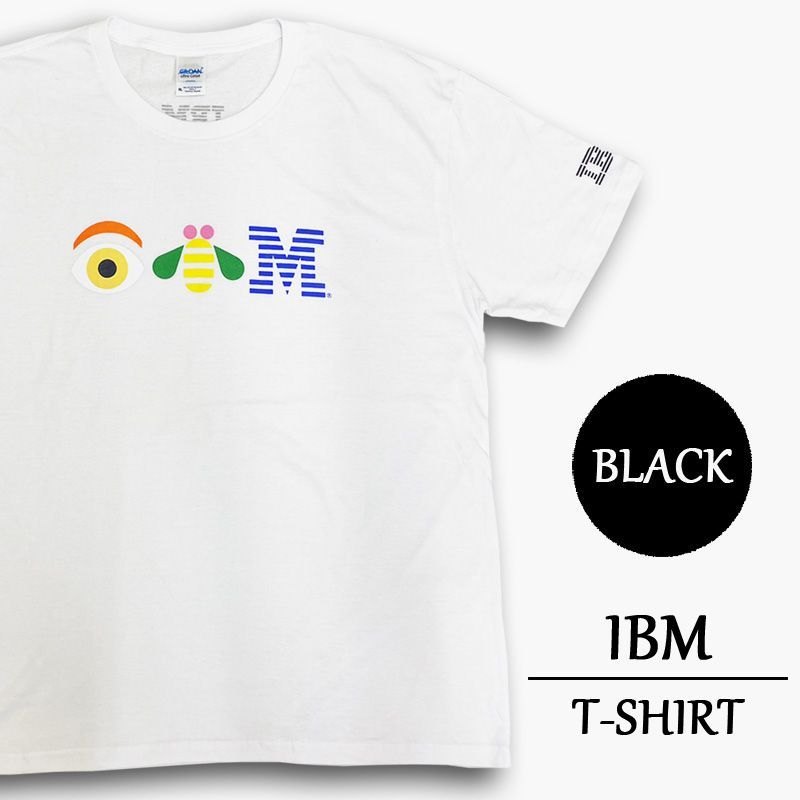 IBM Tシャツ 半袖 アイビーエム Eye-Bee-M グラフィックT 企業 
