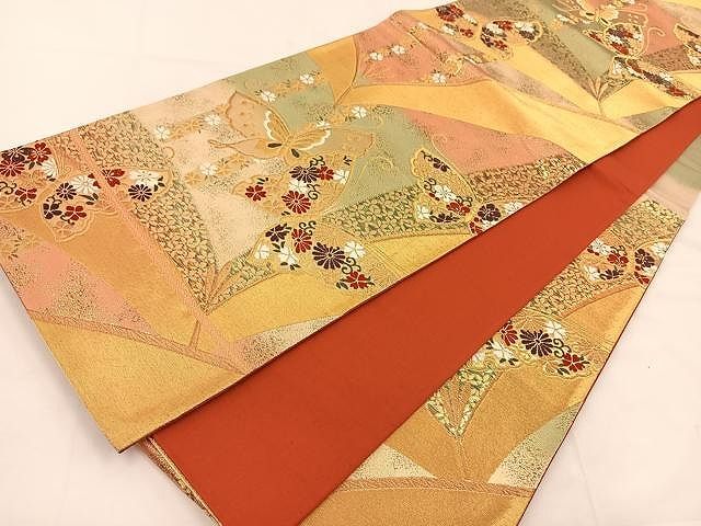 平和屋着物●本場大島紬　7マルキ　泥染め　霞草花文　竹山保弘作　証紙付き　正絹　逸品　未使用　CAAW7958yc 平和屋着物○本場大島紬 7マルキ 泥染め 霞草花文 竹山保弘作