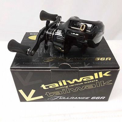 tailwalk FULLRANGE 54L ベイトリール　美品 テイルウォーク エランワイドパワープラス 54R (右ハンドル