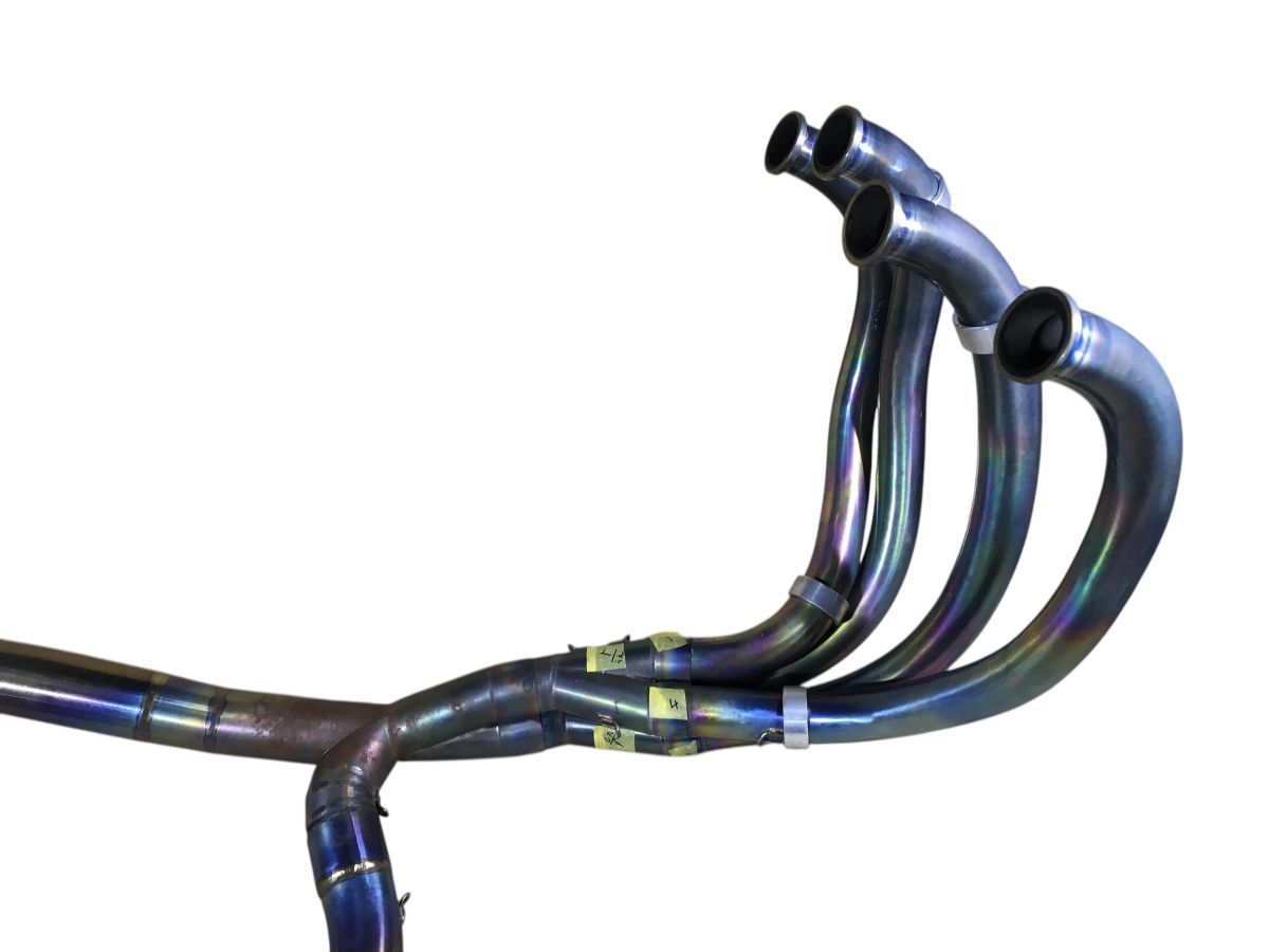 ZZR1100 D Kファクトリー マフラー フルエキ チタン 2本出し 曲り欠品