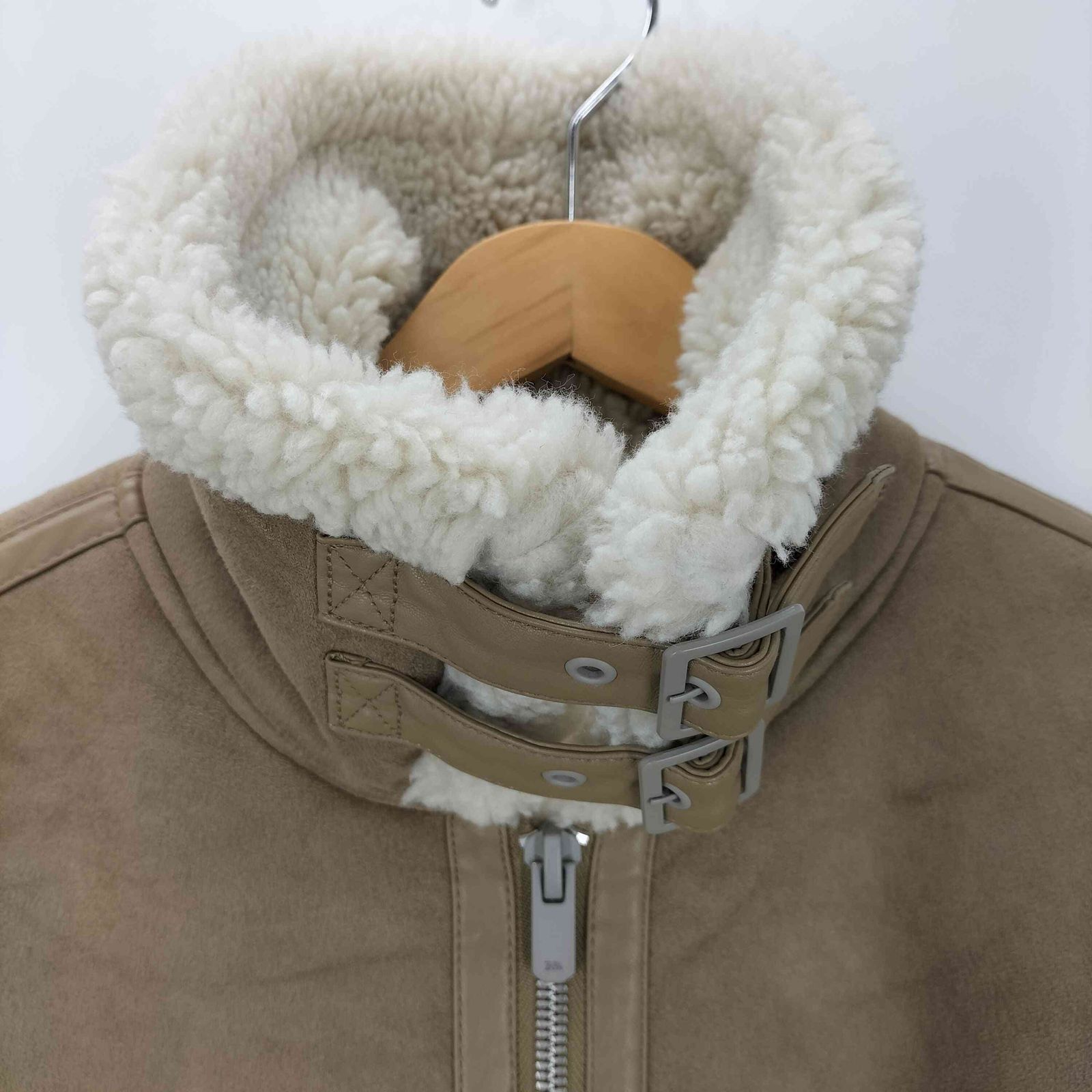 ザラ ZARA ムートンボアジャケット メンズ JPN：M - メルカリ