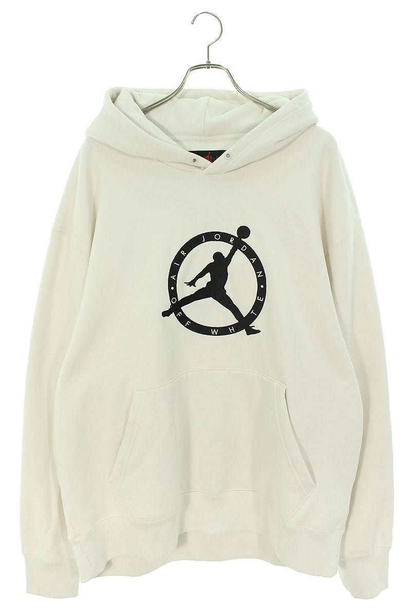 ナイキ ×オフホワイト OFF-WHITE 20SS AS J NRG ASW UC PO HOODIE