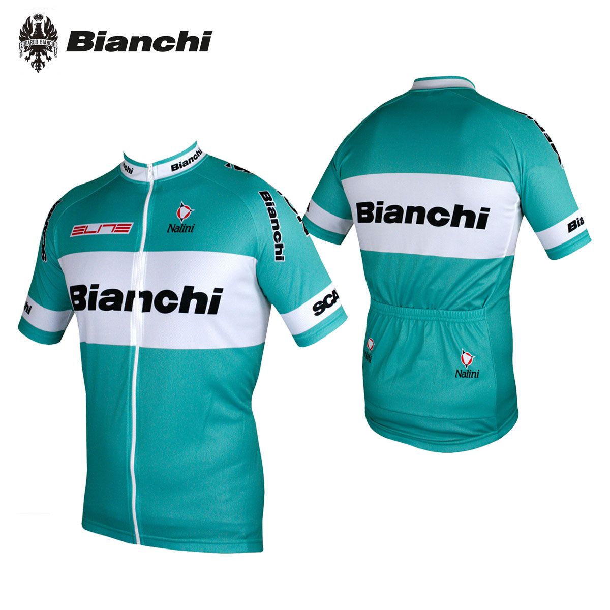 BIANCHI 2003 Team ビアンキ チーム 復刻版 半袖ジャージ - メルカリ