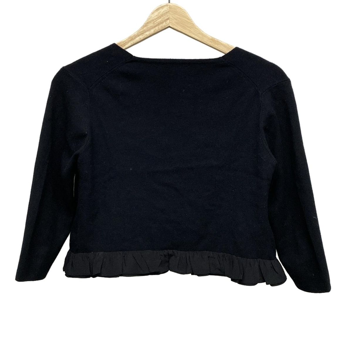 ヨーコチャン　フリルカットソー　サイズ YOKO CHAN ヨーコチャンフリルTシャツ 36サイズ（Sサイズ