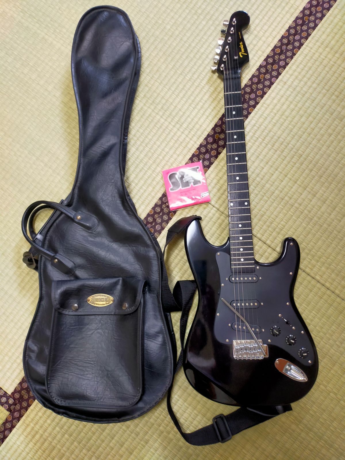 Fender エレキギター ソフトケース　黒