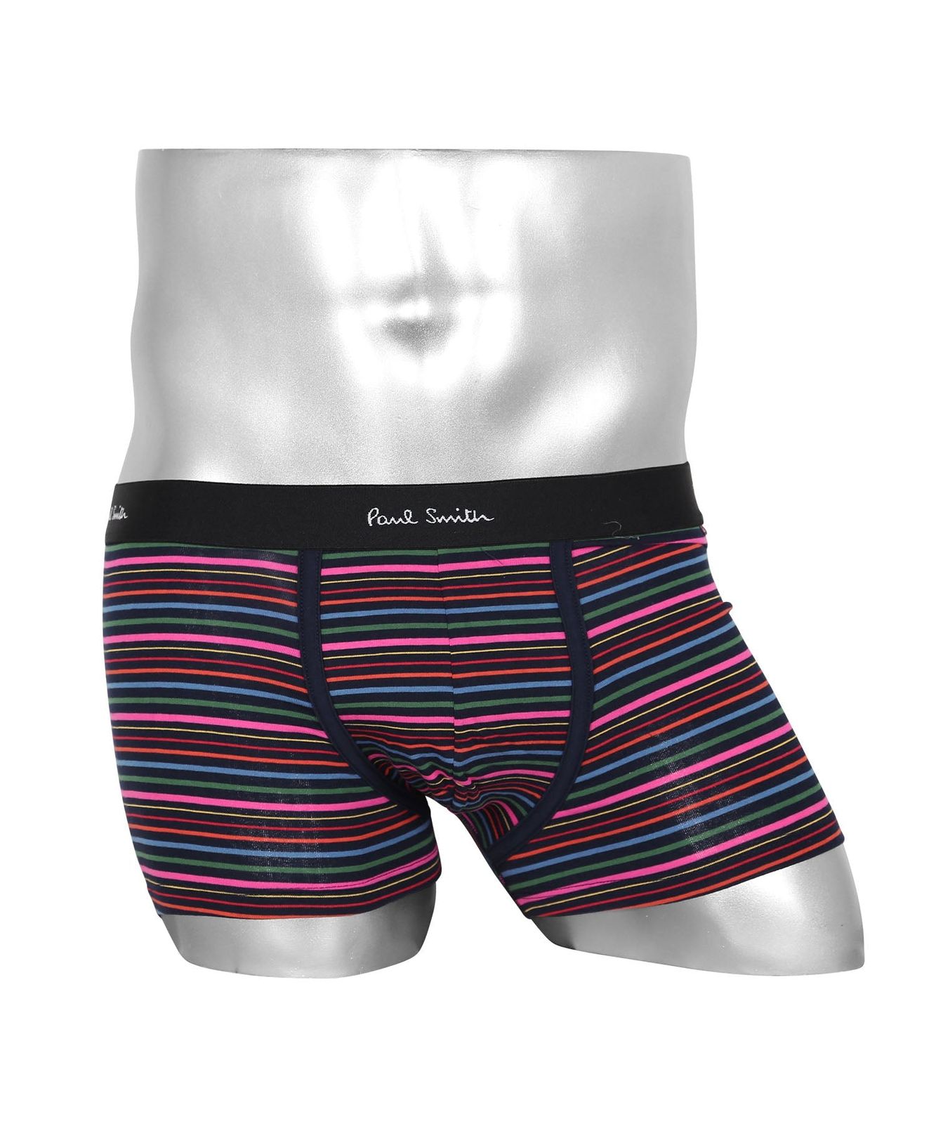 ポールスミス Paul Smith PS PRINTED メンズ ボクサーパンツ 【メール便】【507706】 ネイビーHU968ボーダー